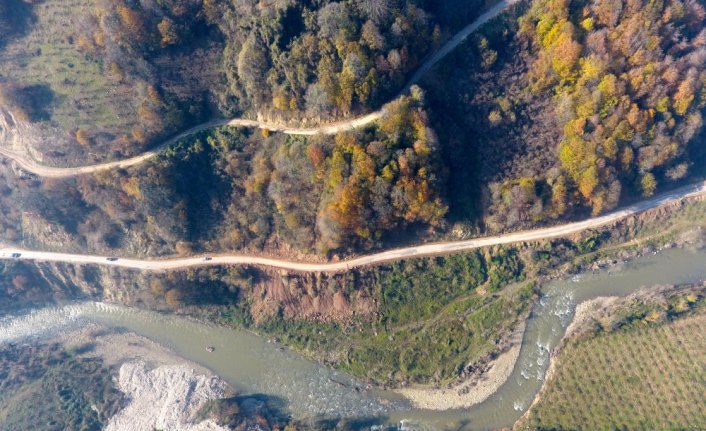 Yağışlar Melen Çayı'ndaki raftingcileri mutlu etti