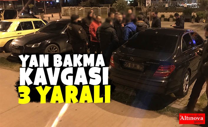 Bıçaklı kavga: 3 yaralı