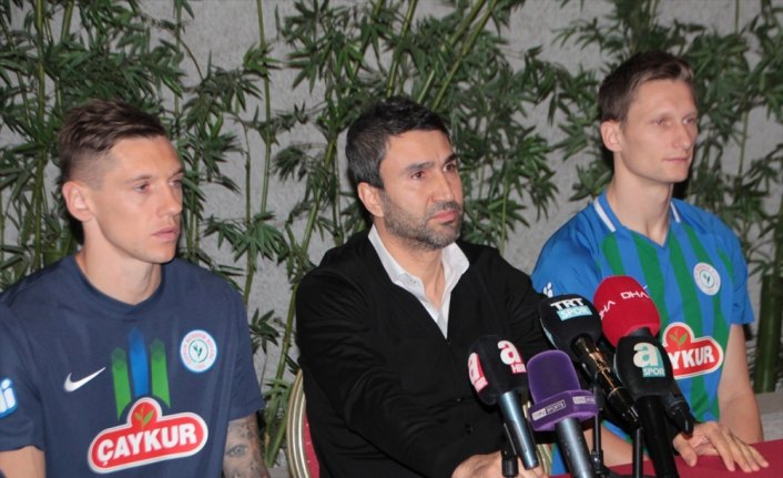 Çaykur Rizespor, Milan Skoda ve Denys Harmash'la sözleşme imzaladı