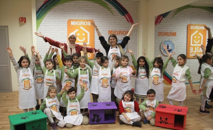 Migros Aile Kulüpleri yarıyıl tatilinde çocukları bekliyor