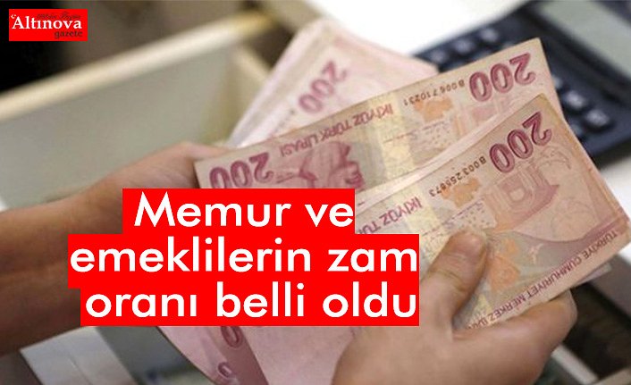 Son dakika: Enflasyon rakamlarının açıklanmasıyla memur ve emeklilerin zam oranı belli oldu