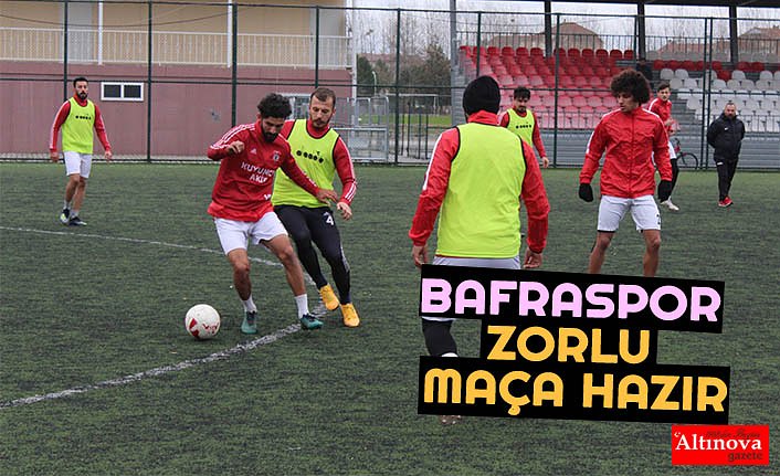 1930 Bafraspor Zorlu Karasamsun Maçının Hazırlıklarını Tamamladı