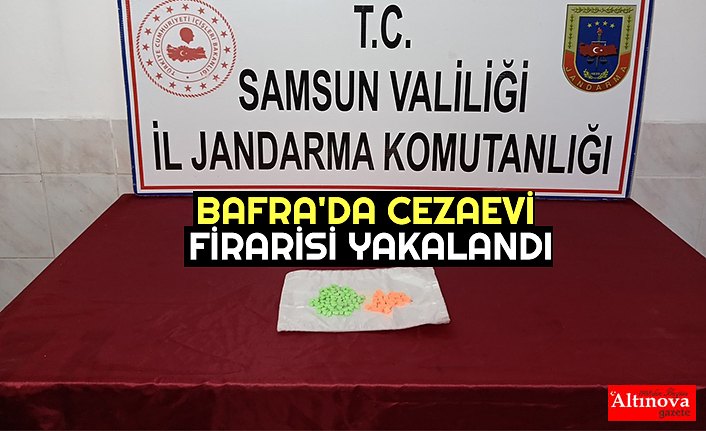 BAFRA'DA CEZAEVİ FİRARİSİ YAKALANDI