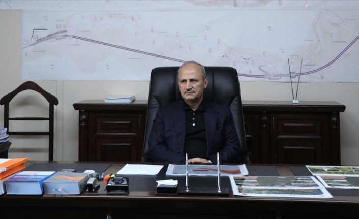 Bakan Turhan İyidere-İkizdere kara yolunda incelemelerde bulundu: