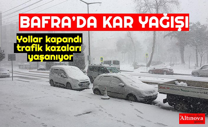 BAZI CADDELER TRAFİĞE KAPANDI