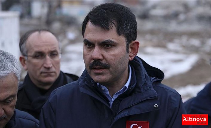 Çevre ve Şehircilik Bakanı Kurum: Elazığ'da bir yıl içinde projelerimizi tamamlayacağız