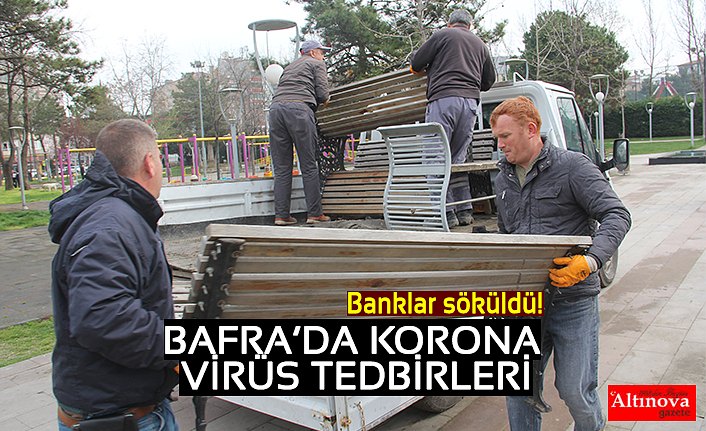 BAFRA’DA KORONA VİRÜS TEDBİRLERİ