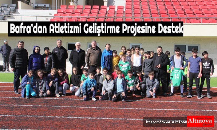 Bafra’dan Atletizmi Geliştirme Projesine Destek