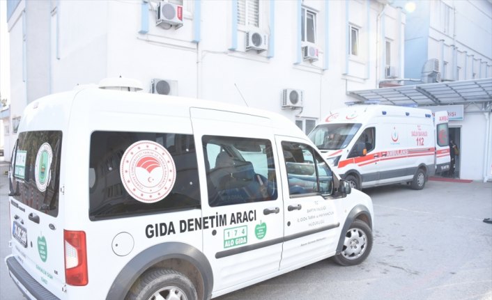 Bartın'da gıda zehirlenmesi şüphesiyle 107 öğrenci hastaneye kaldırıldı