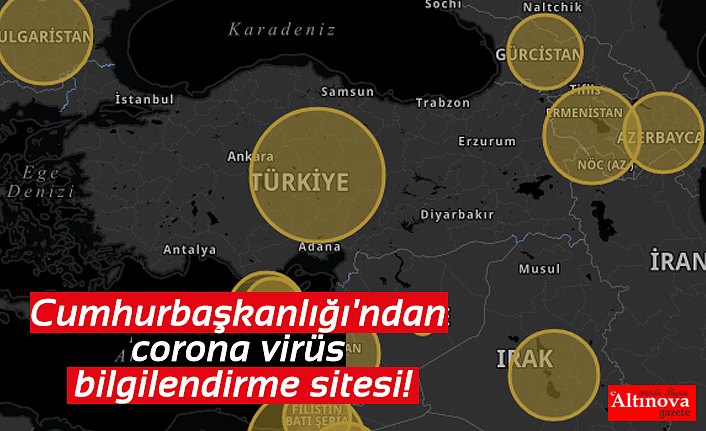 Cumhurbaşkanlığı'ndan corona virüs bilgilendirme sitesi!