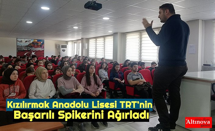 Kızılırmak Anadolu Lisesi TRT’nin Başarılı Spikerini Ağırladı