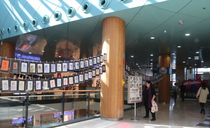 Öldürülen 3 bin 150 kadın anısına 