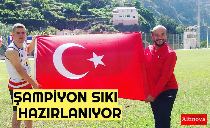 Şampiyon sıkı hazırlanıyor
