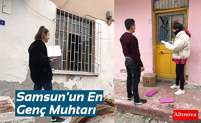 Samsun'un En Genç Muhtarı