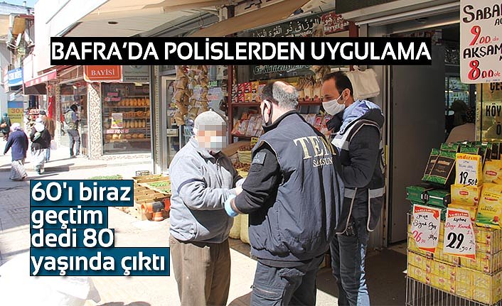 60'ı biraz geçtim dedi 80 yaşında çıktı