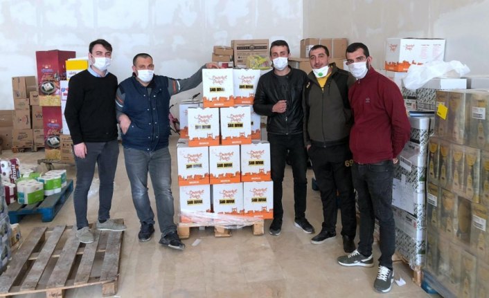 Bayburt'ta ihtiyaç sahibi vatandaşlara erzak yardımı