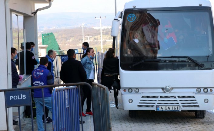 Bolu'da karantina süresi dolan 29 kişi evlerine gönderildi