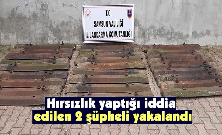Hırsızlık yaptığı iddia edilen 2 şüpheli yakalandı