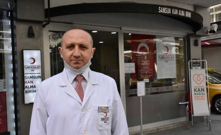 Kan bağışçılarına 