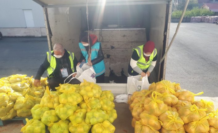 Ordu'da ihtiyaç sahibi vatandaşlara yardımlar sürüyor