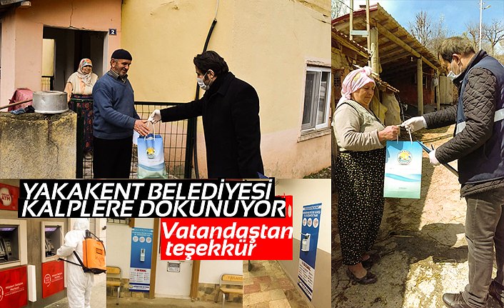 YAKAKENT BELEDİYESİ KALPLERE DOKUNUYOR