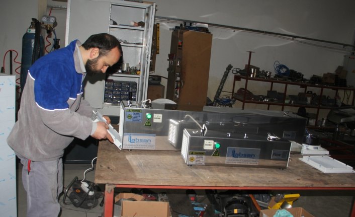 Giresunlu firmadan Kovid-19'a karşı mobil 