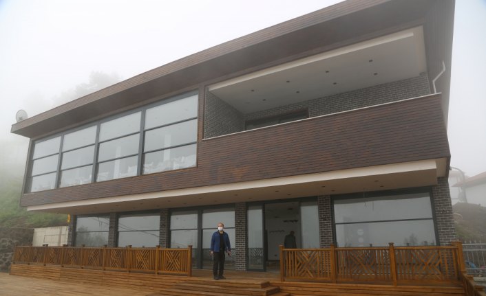 Ordu'daki Boztepe estetik görünüme kavuşuyor