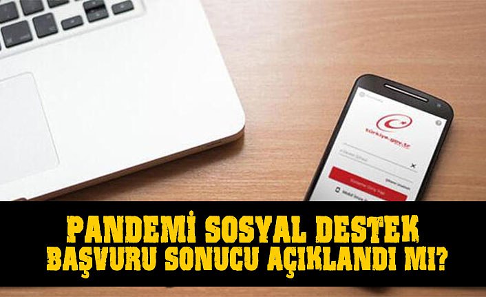 Pandemi sosyal destek başvuru sonuçları açıklandı mı?