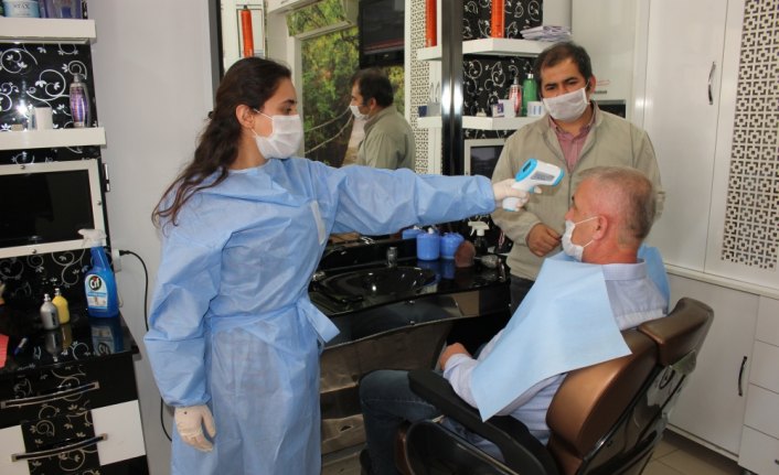 Suluova’da berber ve kuaförler denetlendi