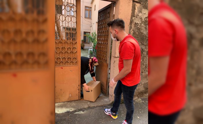 Trabzon'da 400 aileye gıda yardımı