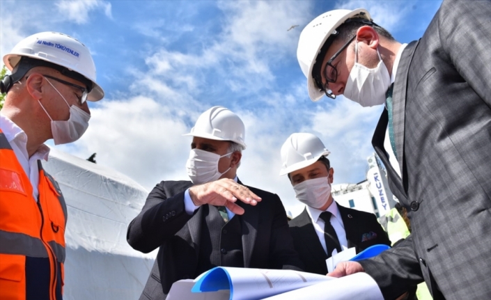 Trabzon'da yapımı devam eden Millet Bahçesi eylül ayında açılacak