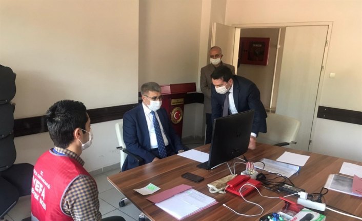 Vali Gürel, Yenice ilçesinde incelemelerde bulundu