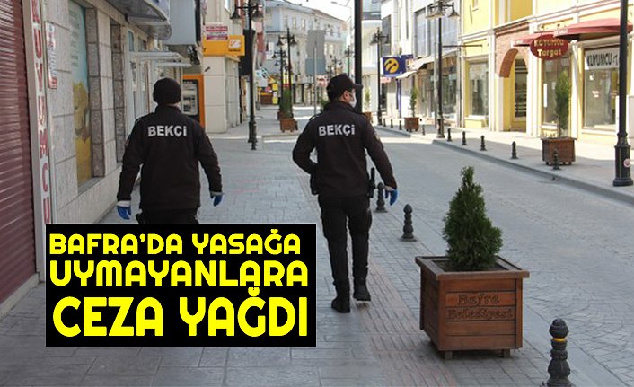Yasağa uymayan 20 kişiye toplam 22 bin 953 lira ceza yazıldı