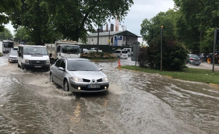 Zonguldak'ta şiddetli yağış etkili oldu