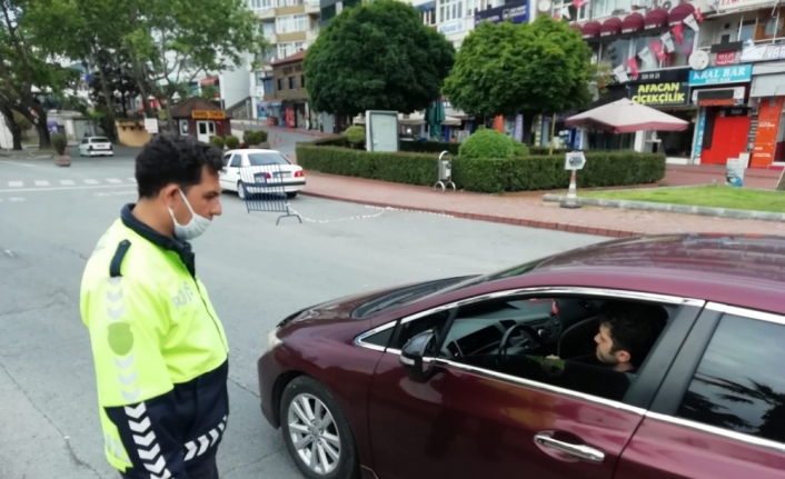 Zonguldak'ta sokağa çıkma kısıtlamasına uymayan 23 kişiye para cezası