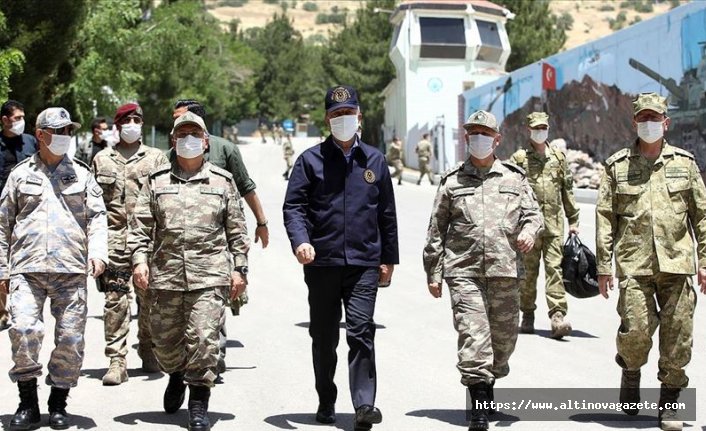 Akar ve TSK'nın komuta kademesi sınır bölgesinde