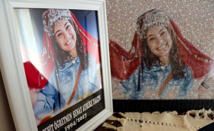 Aybüke öğretmenin ailesi kızlarının isminin yaşatılmasının gururunu yaşıyor