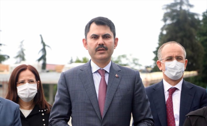 Çevre ve Şehircilik Bakanı Kurum, Trabzon'da incelemelerde bulundu: (1)