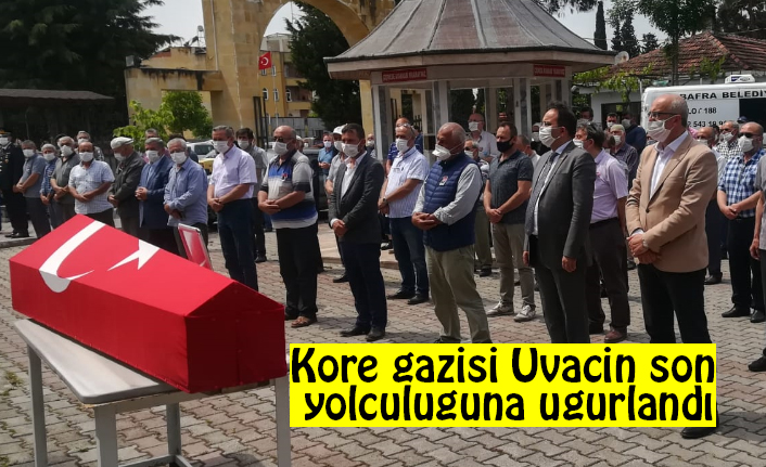 Kore gazisi Uvacin son yolculuğuna uğurlandı