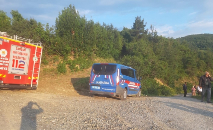Samsun'da uçuruma devrilen otomobilin sürücüsü öldü