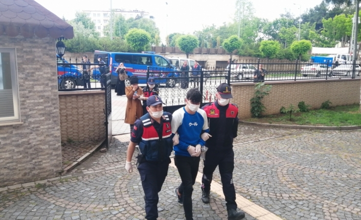 Samsun'daki uyuşturucu operasyonunda yakalanan 3 şüpheli tutuklandı