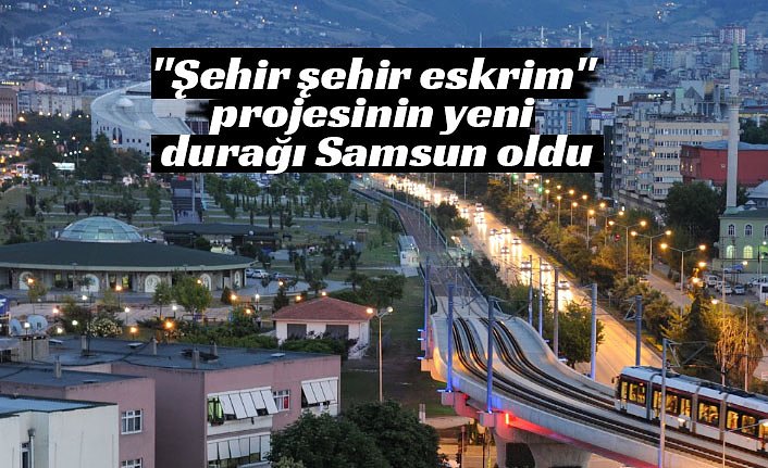 "Şehir şehir eskrim" projesinin yeni durağı Samsun oldu