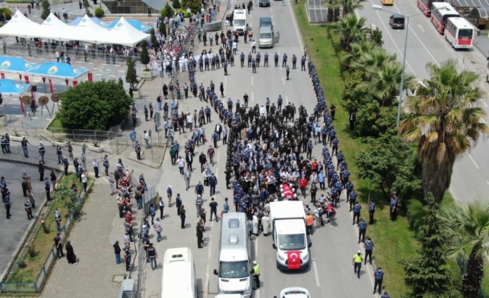 Şehit Piyade Uzman Onbaşı Zengin Samsun'da son yolculuğuna uğurlandı