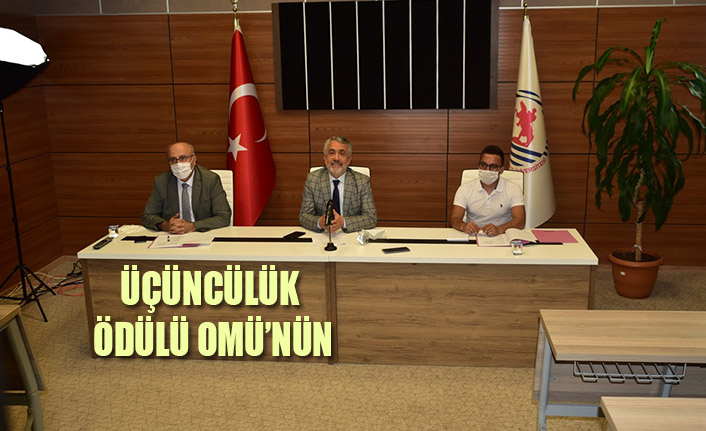 Üçüncülük Ödülü OMÜ’nün