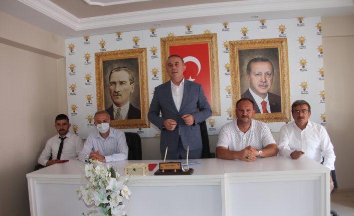 AK Parti İl Başkanı Kesmekaya Taşova ilçesini ziyaret etti