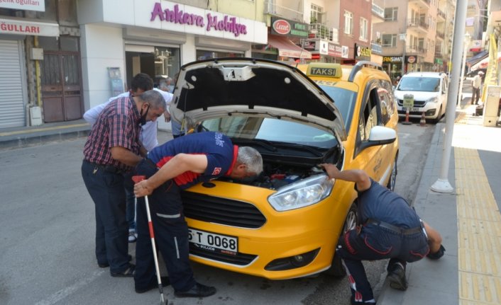 Amasya'da itfaiyecilerin 