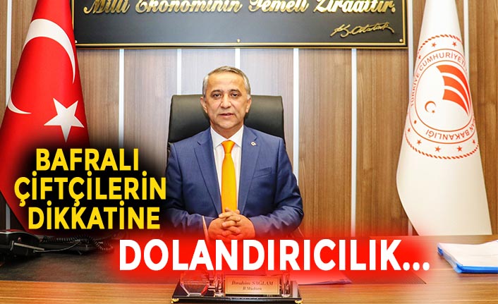 BAFRALI ÇİFTÇİLERİN DİKKATİNE