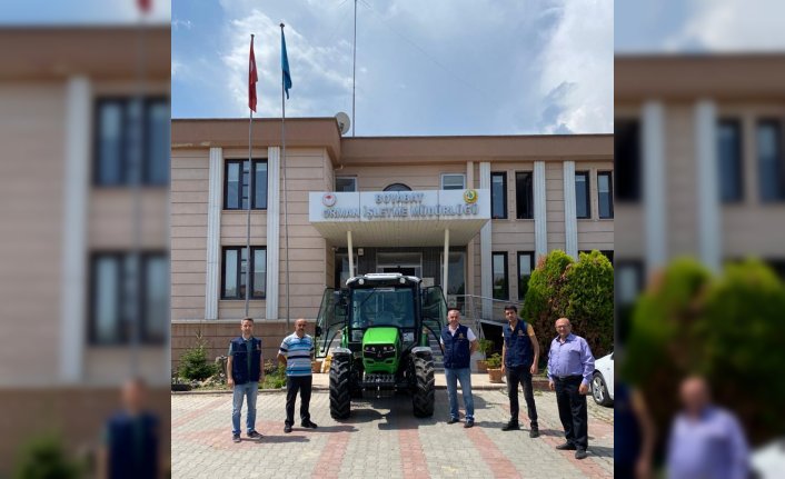Boyabat'ta ORKÖY ile traktör sahibi oldular