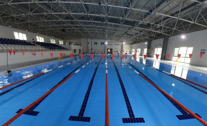 DÜ yüzme havuzu Kovid-19 önlemleriyle yeniden hizmete açıldı