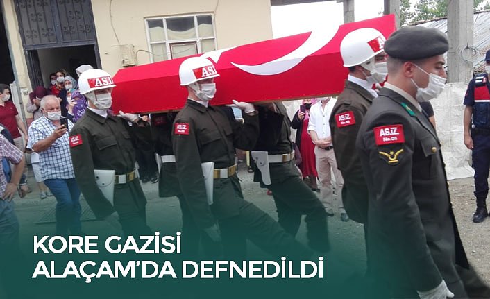 KORE GAZİSİ ALAÇAM’DA DEFNEDİLDİ